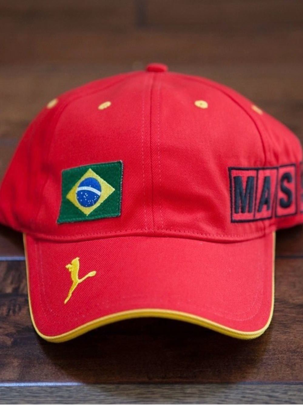 PUMA Ferrari MASA Rosso Corsa Adjustable Men's Baseball Cap One Size